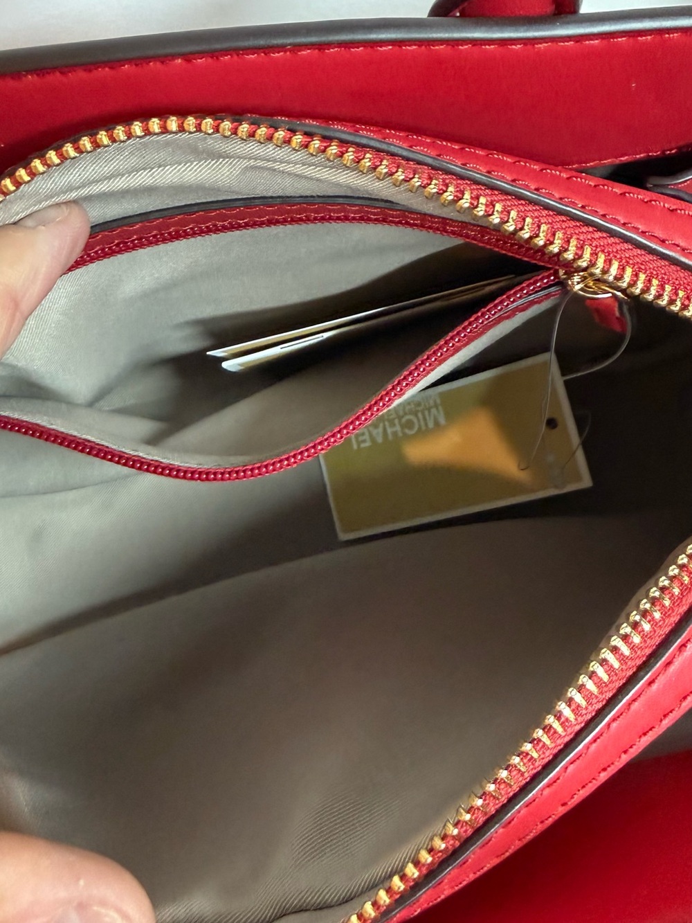 Michael Kors Laila Small Satchel Bag - Picture 6 of 11
